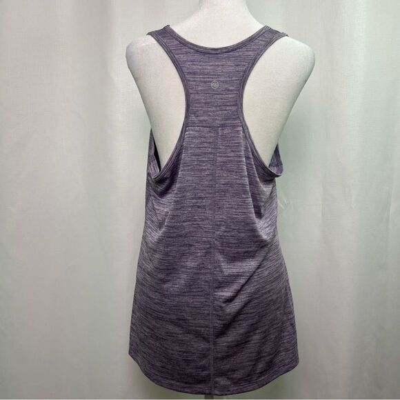 Eddie Bauer Free Dry Women’s Large Tank Top, Purple Gray Loose Fit Racer Back - Picture 5 of 8